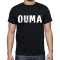 ouma Men's Short Sleeve Round Neck T-shirt 00016