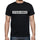 Outreach Worker T Shirt Mens T-Shirt Occupation S Size Black Cotton - T-Shirt