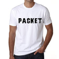packet Men's T shirt White Birthday Gift 00552