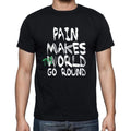 pain, World Goes Round, Men's Short Sleeve Round Neck T-shirt 00082
