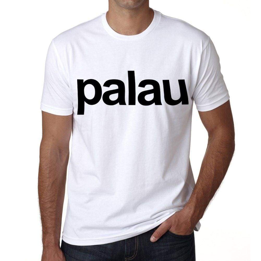 Palau Mens Short Sleeve Round Neck T-Shirt 00067