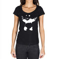 Panda shooting Black Gift Tshirt, Black Women's T-shirt 00190