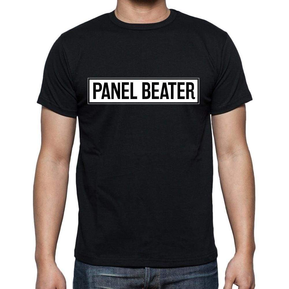 Panel Beater T Shirt Mens T-Shirt Occupation S Size Black Cotton - T-Shirt
