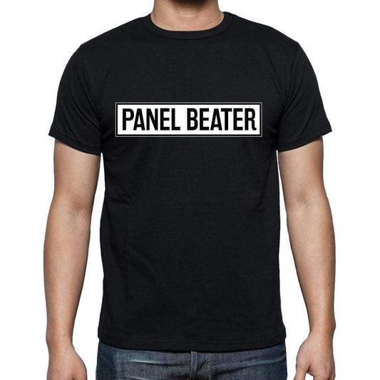 Panel Beater T Shirt Mens T-Shirt Occupation S Size Black Cotton - T-Shirt