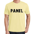 panel Men's Short Sleeve Round Neck T-shirt 00043