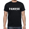 panique, Dictionnaire français, T-shirt <span>manches courtes</span> <span>col rond</span> <span>Homme</span> 00009