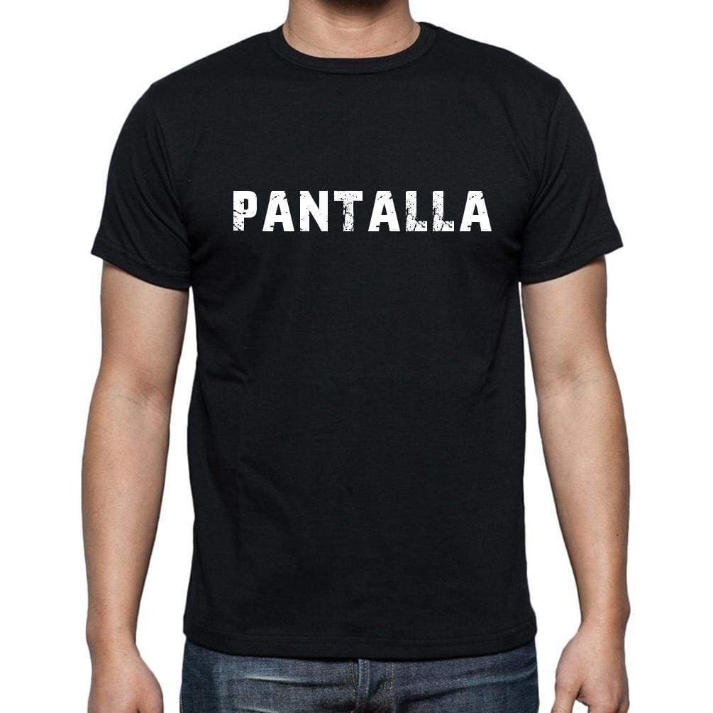 Pantalla Mens Short Sleeve Round Neck T-Shirt - Casual