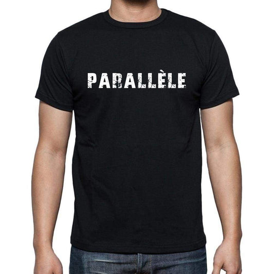 Parallle French Dictionary Mens Short Sleeve Round Neck T-Shirt 00009 - Casual