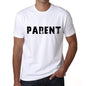 Parent Mens T Shirt White Birthday Gift 00552 - White / Xs - Casual
