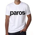 Paros Tourist Attraction Men's Short Sleeve Round Neck T-shirt 00071