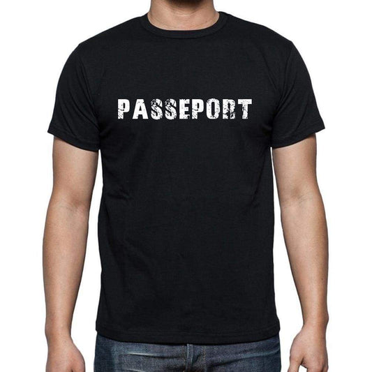 Passeport French Dictionary Mens Short Sleeve Round Neck T-Shirt 00009 - Casual