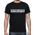 Pattern Cutter t shirt, mens t-shirt, occupation, S Size, Black, Cotton