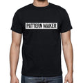 Pattern Maker t shirt, mens t-shirt, occupation, S Size, Black, Cotton