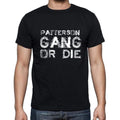PATTERSON Family Gang Tshirt, Men's Tshirt, Black Tshirt, Gift T-shirt 00033