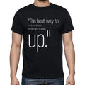 Paul Valery quote t shirts,"The best way to make your",t shirts men,black