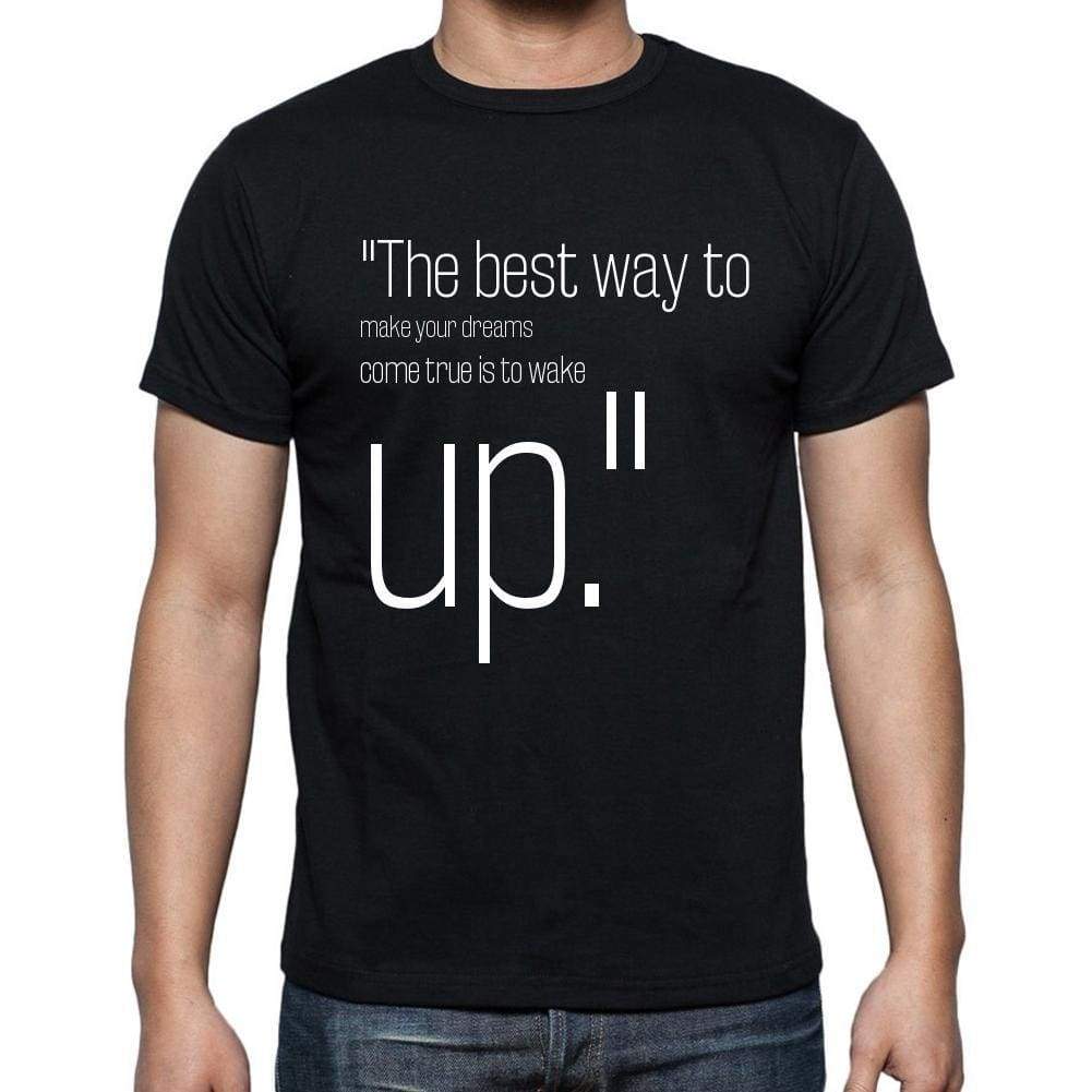 Paul Valery Quote T Shirts The Best Way To Make Your T Shirts Men Black - Casual
