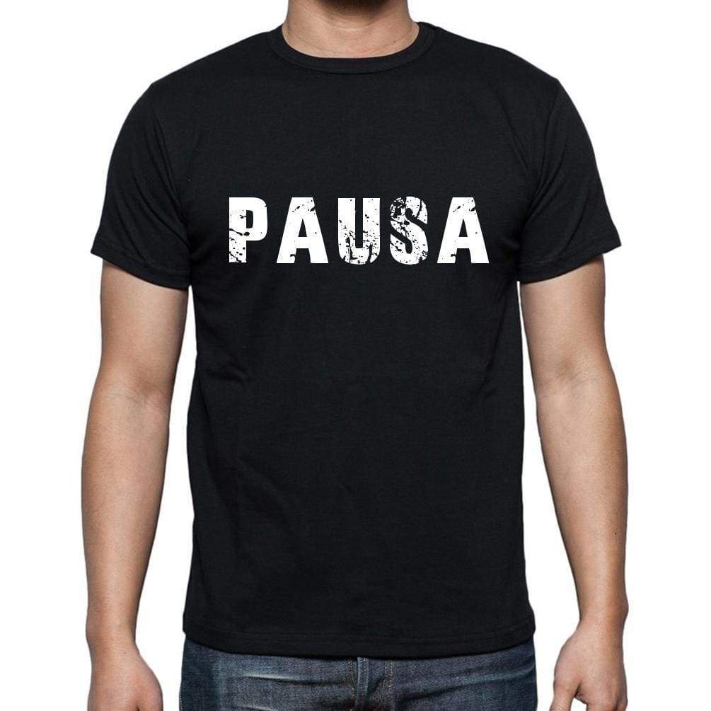 Pausa Mens Short Sleeve Round Neck T-Shirt - Casual