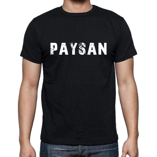 Paysan French Dictionary Mens Short Sleeve Round Neck T-Shirt 00009 - Casual