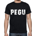 pegu Men's Short Sleeve Round Neck T-shirt 00016