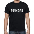 peindre, French Dictionary, Men's Short Sleeve Round Neck T-shirt 00009