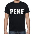 peke Herren Kurzarm-Rundhals-T-Shirt 00016