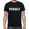 pénible, French Dictionary, Men's Short Sleeve Round Neck T-shirt 00009