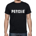 perch?©, Herren-Kurzarm-Rundhals-T-Shirt 00017