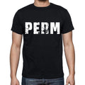 perm Men's Short Sleeve Round Neck T-shirt 00016