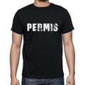 permis, French Dictionary, Men's Short Sleeve Round Neck T-shirt 00009
