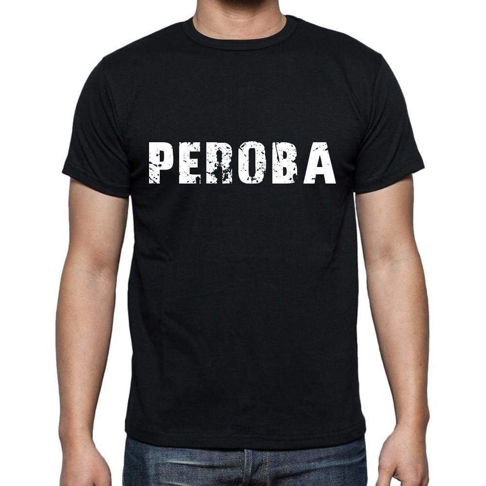 Peroba Mens Short Sleeve Round Neck T-Shirt 00004 - Casual