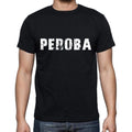 peroba ,Men's Short Sleeve Round Neck T-shirt 00004