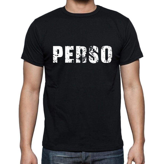 Perso Mens Short Sleeve Round Neck T-Shirt 00017 - Casual
