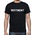 pertinent, French Dictionary, Men's Short Sleeve Round Neck T-shirt 00009