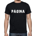 p??gina, Men's Short Sleeve Round Neck T-shirt