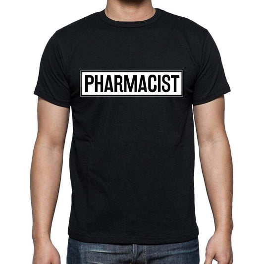 Pharmacist T Shirt Mens T-Shirt Occupation S Size Black Cotton - T-Shirt