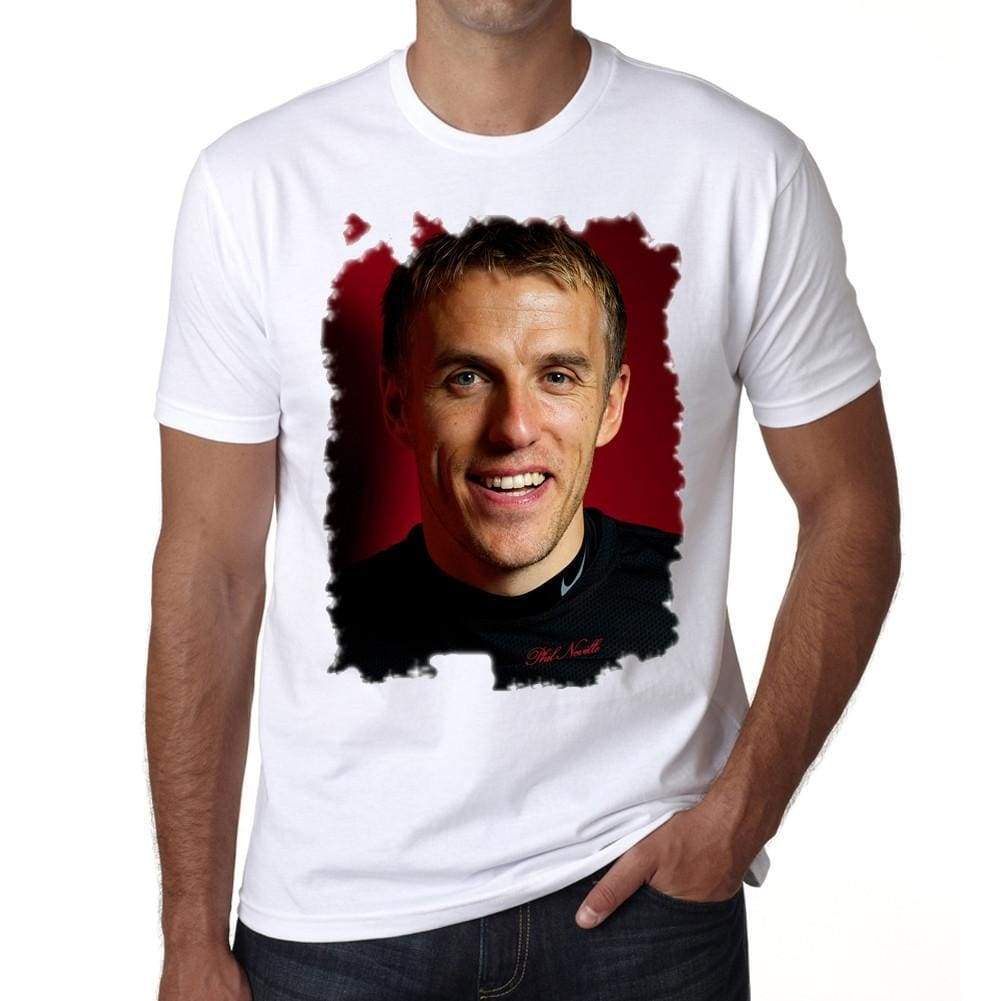 Phil Neville Mens T-Shirt One In The City