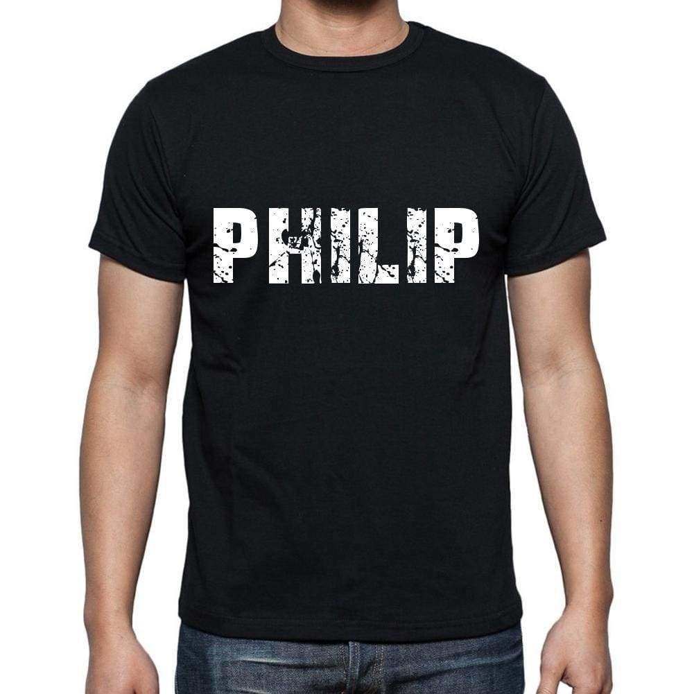 philip ,Men's Short Sleeve Round Neck T-shirt 00004 - Ultrabasic