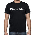 Piano Man Men's Short Sleeve Round Neck T-shirt