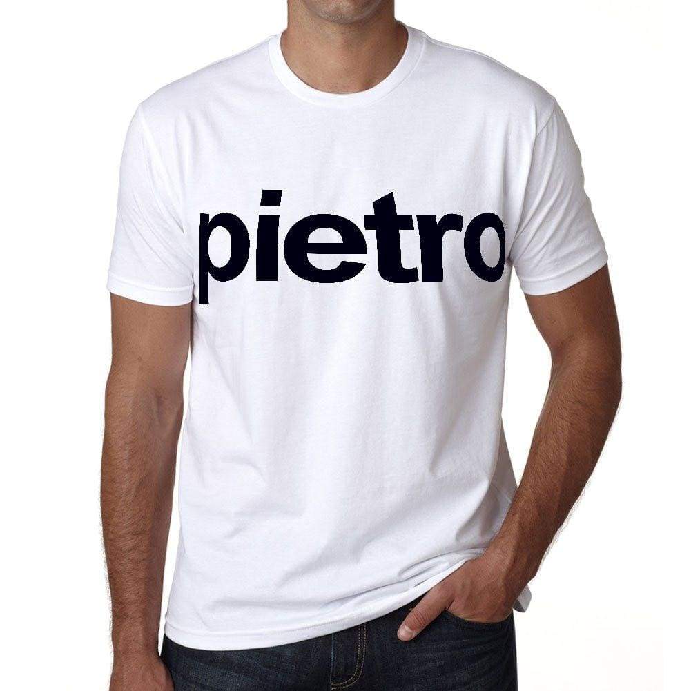 Pietro Mens Short Sleeve Round Neck T-Shirt 00050