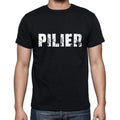 pilier, Französisches Wörterbuch, Herren-Kurzarm-Rundhals-T-Shirt 00009