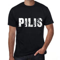 pilis Men's Retro T shirt Black Birthday Gift 00553