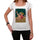 Pin-Up Cowgirl 4 White Womens T-Shirt 100% Cotton 00212