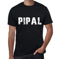 pipal Men's Retro T shirt Black Birthday Gift 00553