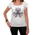 Poissons Tatouage T-shirt à manches courtes et encolure dégagée pour femmes 00161