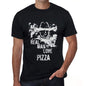 Pizza, Real Men Love Pizza Mens T shirt Black Birthday Gift 00538 - ULTRABASIC