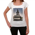 Place de la Re?publique, Paris 1 Women's Short Sleeve Scoop Neck Tee 00171