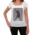 Place de la Re?publique, Paris Women's Short Sleeve Scoop Neck Tee 00171