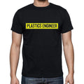 Plastics Engineer t shirt, mens t-shirt, occupation, S Size, Black, Cotton