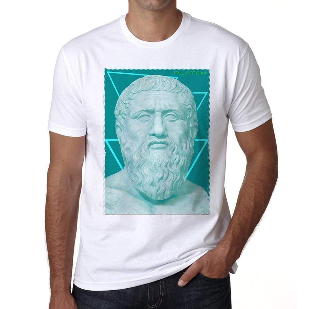 Platon T-shirt for mens, short sleeve, cotton tshirt, men t shirt 00034 - Ladawn