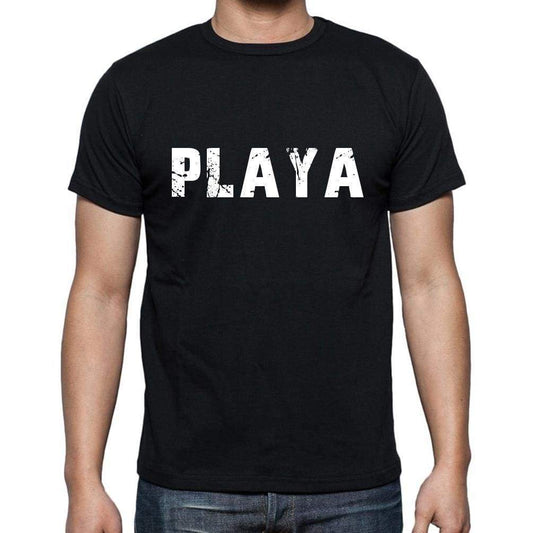 Playa Mens Short Sleeve Round Neck T-Shirt - Casual